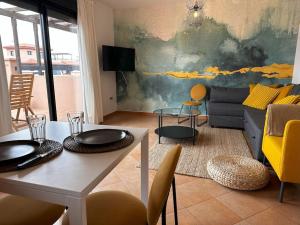 Posezení v ubytování Mejores vistas de Fuerteventura