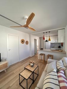 Η κουζίνα ή μικρή κουζίνα στο Casa Los Limones a 40 m de la playa
