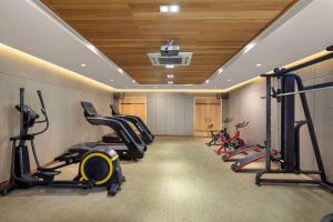 Centrul de fitness și/sau facilități de fitness de la Hawthorn by Wyndham Kunming Anning