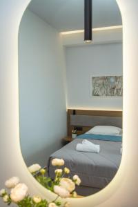 Postel nebo postele na pokoji v ubytování Hotel Golden Sun
