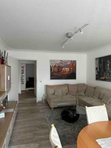 Posezení v ubytování Ferienwohnung für bis 5 Personen