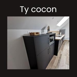 Kuchyň nebo kuchyňský kout v ubytování * Ty cocon * wifi * parking * moderne *