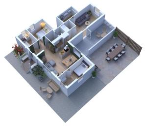 Edificio in cui si trova la casa vacanze