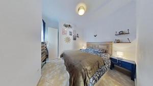 Postel nebo postele na pokoji v ubytování Costa Blanca Family apartments One bedroom apartment + 21 fotografií
