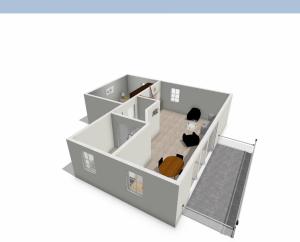 Η κουζίνα ή μικρή κουζίνα στο Kurpark Domizil 6 +17 φωτογραφίες