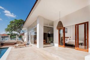 Αίθριο ή υπαίθριος χώρος στο Private Jacuzzi - Central - Canggu 3BR