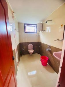 Koupelna v ubytování Vetri flats