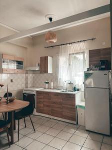 Kuchyň nebo kuchyňský kout v ubytování Theodora Corfu Holiday Apartments