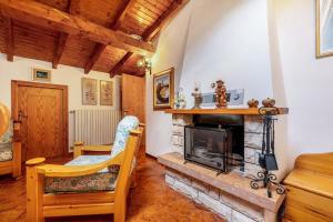 Posezení v ubytování Casa Adele