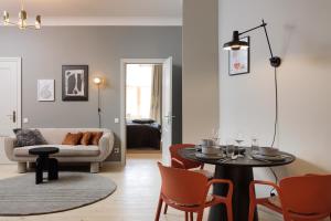 Posezení v ubytování Centra Nams - Center Apartments