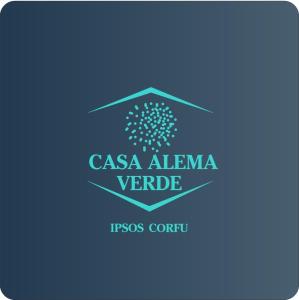 a logo for the casa almaemia center at Casa Alema Verde in Ýpsos