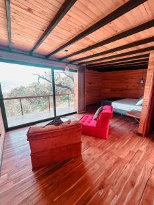 Postel nebo postele na pokoji v ubytování Agua Fresca Glamping