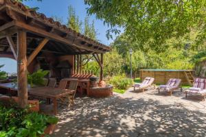 Zahrada ubytování Finca Cloty