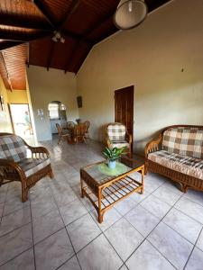 Et sittehjørne på Caribbean Breeze