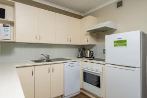 Köök või kööginurk majutusasutuses Methven Nest Apartment