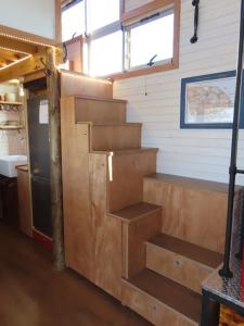 Küche/Küchenzeile in der Unterkunft BellaTiny, Tiny House & Gypsy Wagon