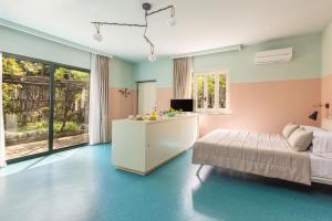 Posteľ alebo postele v izbe v ubytovaní Villa Gallone + 37 fotografií