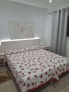 Postel nebo postele na pokoji v ubytování Agradable Casa Rural