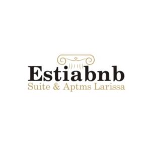 un logo pour la musique du groupe d'estrella et les arts latinas lancaster dans l'établissement Elia mini suites 6, à Larissa