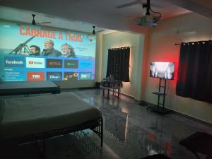 TV a/nebo společenská místnost v ubytování Elite Resort