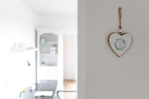 Koupelna v ubytování Ferienwohnung Parkblick
