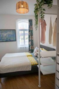 Posteľ alebo postele v izbe v ubytovaní Apartmány MIS