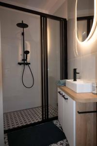 Kúpeľňa v ubytovaní Apartmány MIS