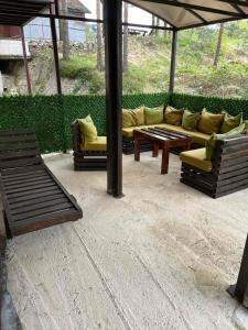 Predel za sedenje v nastanitvi Apartmani Vrabac 2