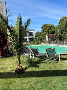 Bazén v ubytování Malta Hotel Bodrum nebo v jeho okolí