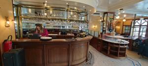 Lounge atau bar di Hotel du Roy
