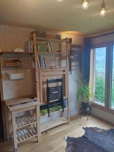 Kuchyň nebo kuchyňský kout v ubytování Studio -Zen in Nature- + 11 fotografií