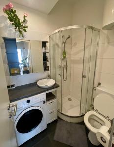 Kúpeľňa v ubytovaní Your home in Vienna Self Check In