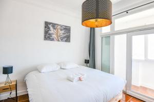 Cama o camas de una habitación en Vieux-Port - Vue exceptionnelle - 2 ch et clim