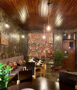 Area soggiorno di Guest House Nikala