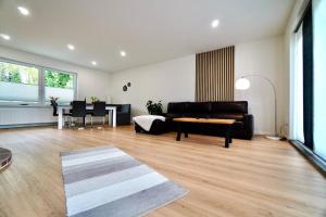 Posezení v ubytování Ferienwohnung Nordlicht