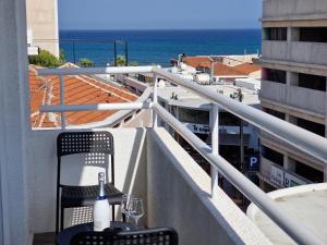 Balkón nebo terasa v ubytování Kitieos Central Apartment With Sea View