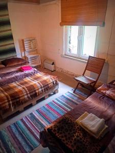 Postel nebo postele na pokoji v ubytování Siedlisko Urszulanka /Gajki