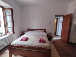 Posteľ alebo postele v izbe v ubytovaní Casa Colonne Fiorite