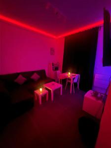 Posezení v ubytování La Suite Liege