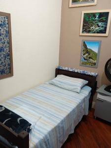 Hostel Trilhas e Rotas - a 150m da Avenida Paulista客房内的一张或多张床位