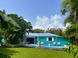 Zahrada ubytování OCEAN LODGE Saint Anne Guadeloupe