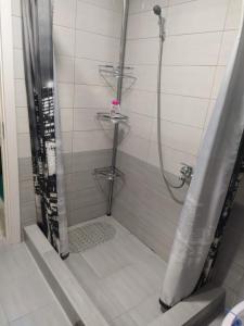 Koupelna v ubytování Apartmani Vukanac