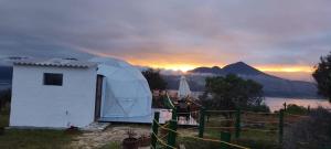 Příroda nedaleko luxury tent