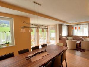 Ruang duduk di Ferienhaus Gartentraum