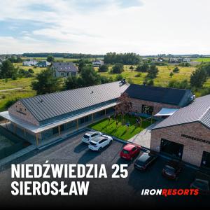 Letecký snímek ubytování IronResorts