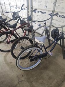 a group of bikes parked next to each other at Chateau Desert Oasis minutes from Vegas Strip in Las Vegas