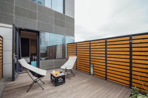 Four Points by Sheraton Josun, Seoul Myeongdong的阳台或露台