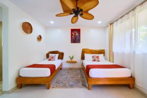 Кровать или кровати в номере Olinca Boutique Hotel