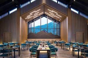 Ресторант или друго място за хранене в Jinshanling Great Wall Hotel