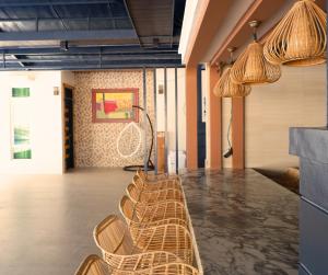 Ruang duduk di Hardin Private Villas and Events Place